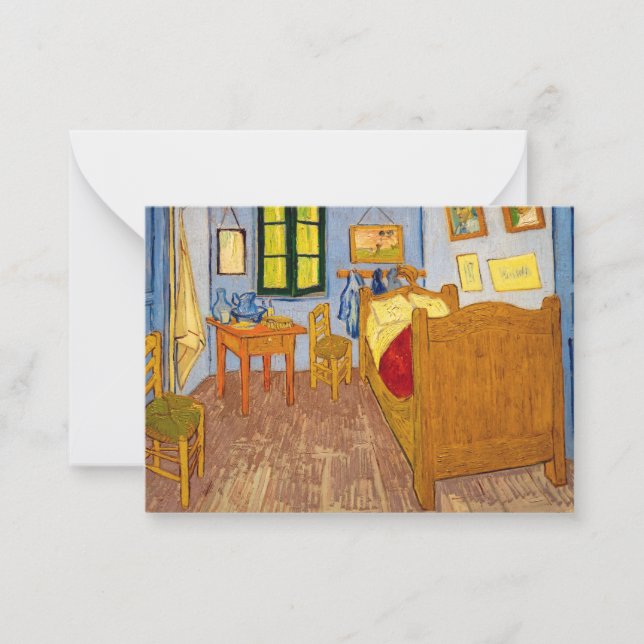 Vincent van Gogh - Vincent's Bedroom in Arles Card (Front)