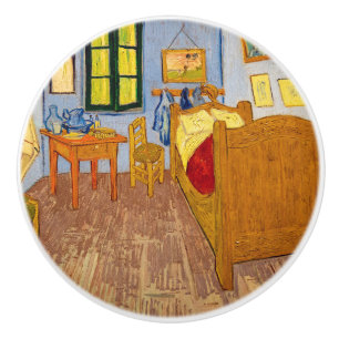 Vincent van Gogh - Vincent's Bedroom in Arles Ceramic Knob