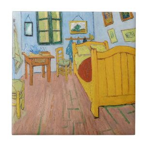 Vincent Van Gogh - Vincent's Bedroom in Arles Ceramic Tile