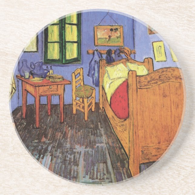 Vincent van Gogh - Vincent's Bedroom in Arles Coaster (Front)