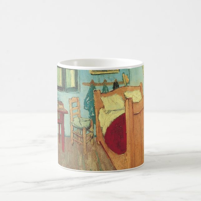 Vincent van Gogh - Vincent's Bedroom in Arles Coffee Mug (Center)