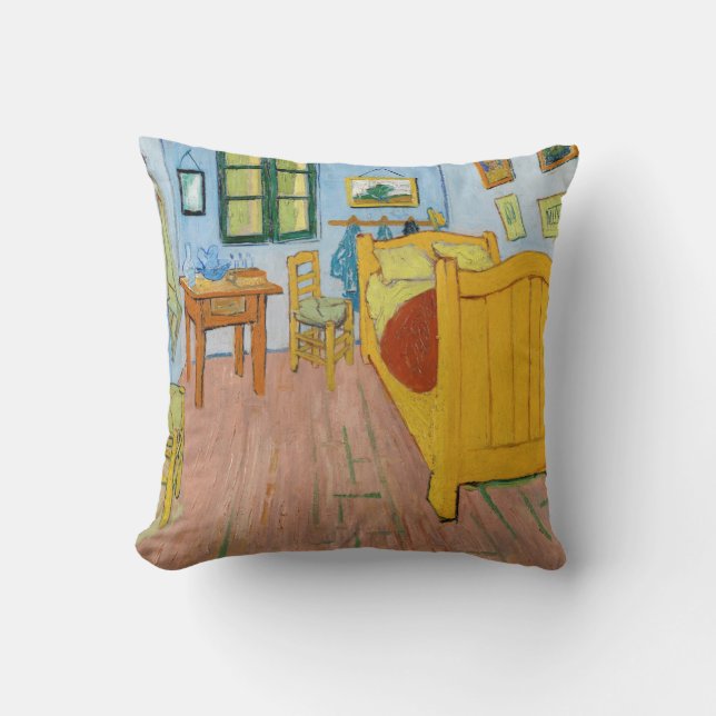 Vincent Van Gogh - Vincent's Bedroom in Arles Cushion (Front)