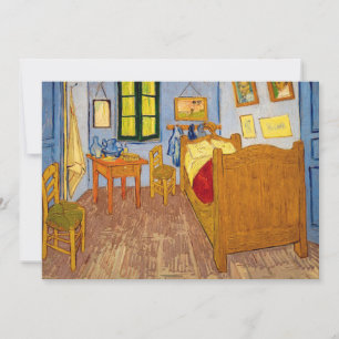Vincent van Gogh - Vincent's Bedroom in Arles Invitation