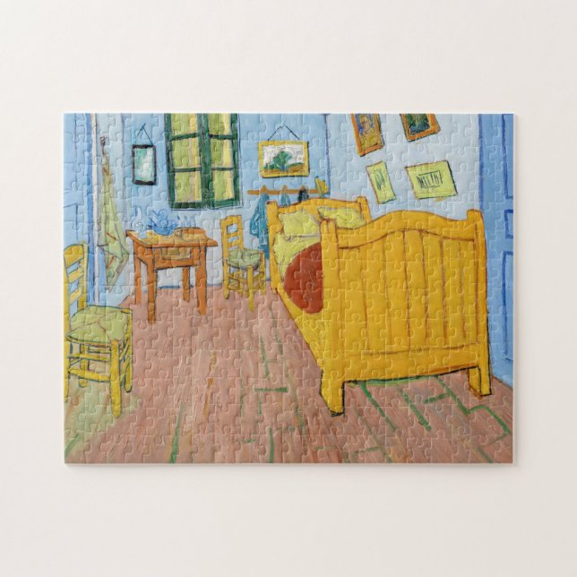 Vincent Van Gogh - Vincent's Bedroom in Arles Jigsaw Puzzle (Horizontal)