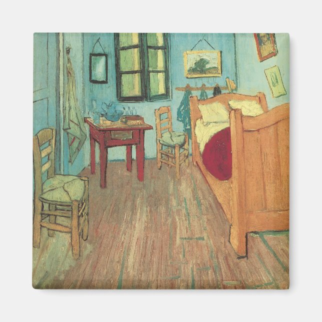 Vincent van Gogh - Vincent's Bedroom in Arles Magnet (Front)