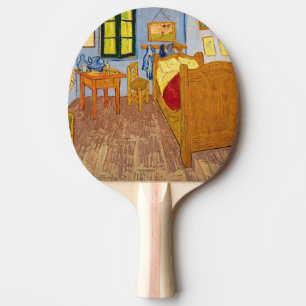 Vincent van Gogh - Vincent's Bedroom in Arles Ping Pong Paddle