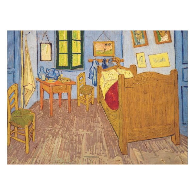 Vincent van Gogh - Vincent's Bedroom in Arles Tablecloth (Front (Horizontal))