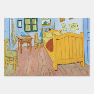 Vincent Van Gogh - Vincent's Bedroom in Arles Wrapping Paper Sheet