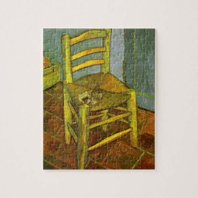 Vincent van Gogh - Vincent's Chair with His Pipe Jigsaw Puzzle (Vertical)