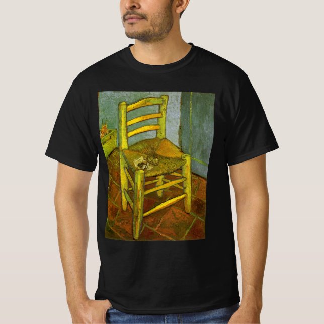 Vincent van Gogh - Vincent's Chair with His Pipe T-Shirt (Front)