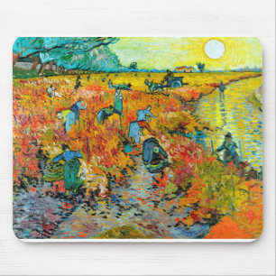 Vincent van Gogh Vineyard at Arles Mouse Pad