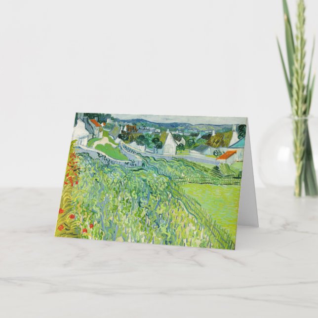 Vincent van Gogh - Vineyards at Auvers Card (Front)