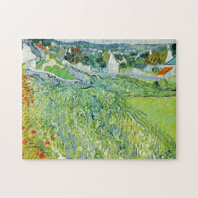Vincent van Gogh - Vineyards at Auvers Jigsaw Puzzle (Horizontal)