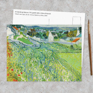 Vincent van Gogh - Vineyards at Auvers Postcard