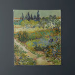 Vincent Van Gogh Vintage Garden at Arles Tapestry<br><div class="desc">A charming print of "Garden at Arles" an oil on canvas painting created in 1888 by Vincent van Gogh. Vincent van Gogh (1853 – 1890) was a Dutch Post-Impressionist painter who in just over a decade created approximately 2, 100 paintings including about 860 oil paintings, most of which were created...</div>