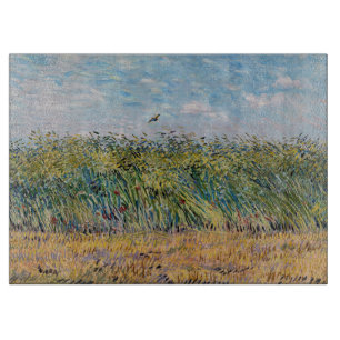 Vincent van Gogh - Wheat Field with a Lark Cutting Board