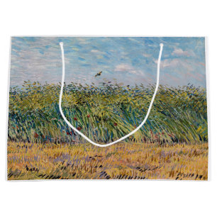 Vincent van Gogh - Wheat Field with a Lark Large Gift Bag