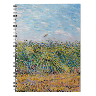 Vincent van Gogh - Wheat Field with a Lark Notebook