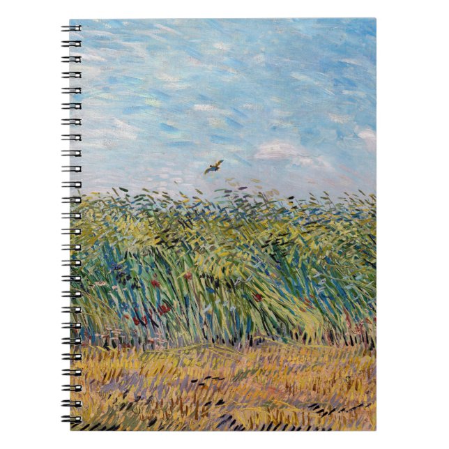 Vincent van Gogh - Wheat Field with a Lark Notebook (Front)