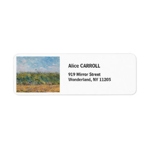 Vincent van Gogh - Wheat Field with a Lark Return Address Label