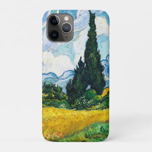 Vincent Van Gogh Wheat Field with Cypresses iPhone 11 Pro Case
