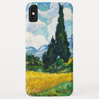Vincent Van Gogh Wheat Field with Cypresses