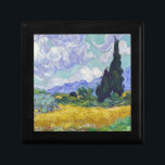 Vincent Van Gogh - Wheat Field with Cypresses Gift Box<br><div class="desc">Wheat Field with Cypresses / Champ de ble avec cypres - Vincent Van Gogh,  September 1889</div>