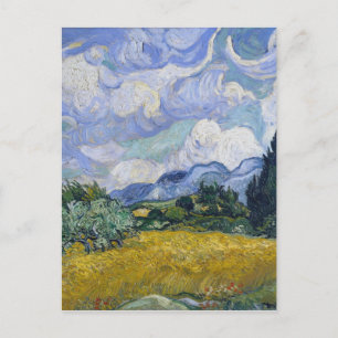 Vincent Van Gogh - Wheat Field with Cypresses Postcard