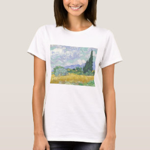 Vincent Van Gogh, Wheat Field with Cypresses T-Shirt