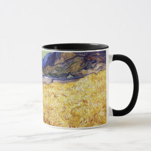 Vincent Van Gogh - Wheat Field With Reaper & Sun Mug
