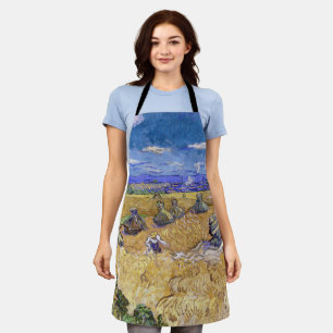 Vincent van Gogh - Wheat Stacks with Reapers Apron