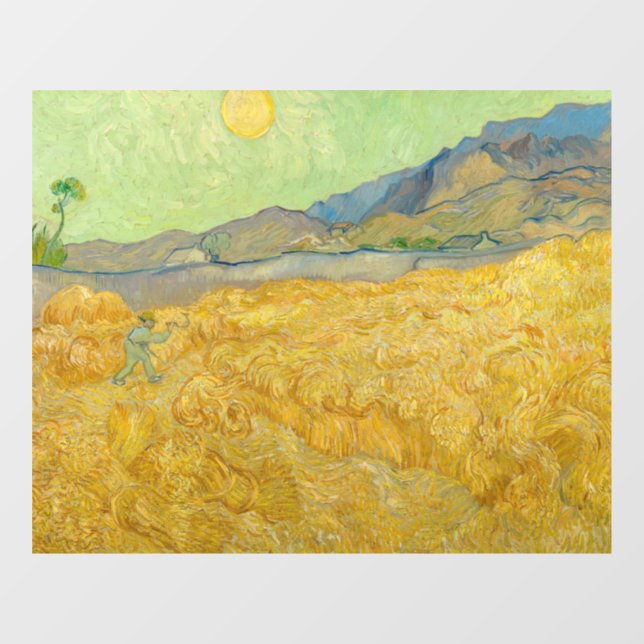 Vincent van Gogh - Wheatfield with a Reaper (Sheet)