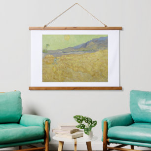 Vincent Van Gogh, Wheatfield With A Reaper Hanging Tapestry