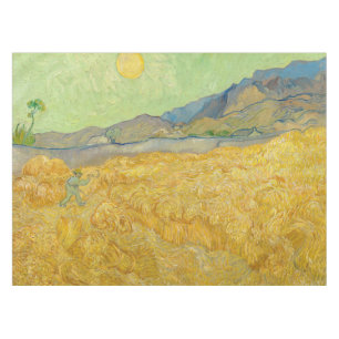 Vincent van Gogh - Wheatfield with a Reaper Tablecloth