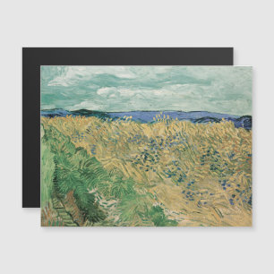 Vincent Van Gogh, Wheatfield With Cornflowers Magnetic Invitation