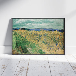 Vincent Van Gogh, Wheatfield With Cornflowers Photo Print