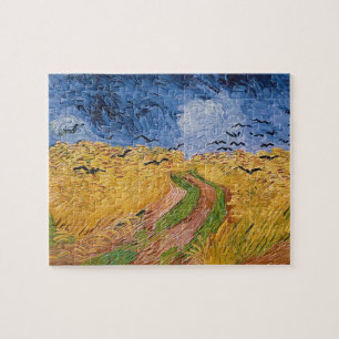 Vincent van Gogh Wheatfield with Crows, 1890 Jigsaw Puzzle