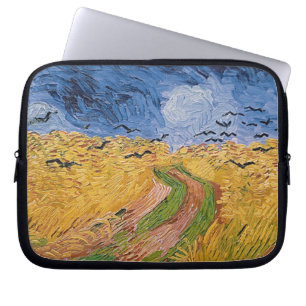 Vincent van Gogh   Wheatfield with Crows, 1890 Laptop Sleeve