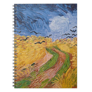 Vincent van Gogh   Wheatfield with Crows, 1890 Notebook