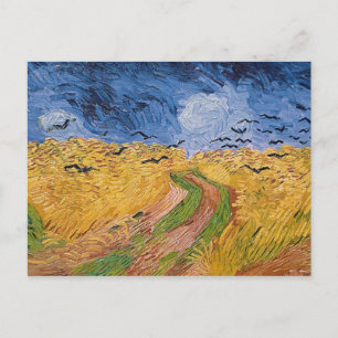 Vincent van Gogh Wheatfield with Crows, 1890 Postcard