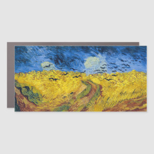 Vincent van Gogh - Wheatfield with Crows Car Magnet
