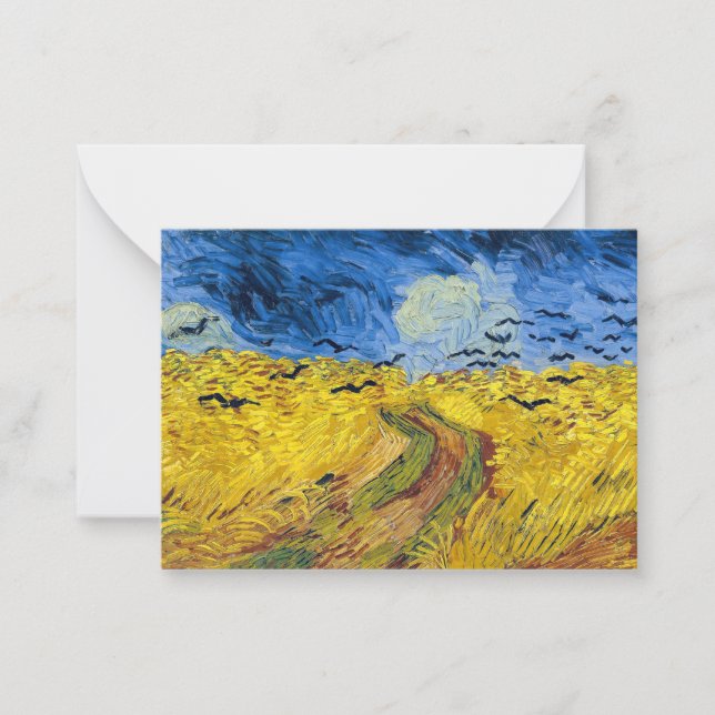 Vincent van Gogh - Wheatfield with Crows Card (Front)