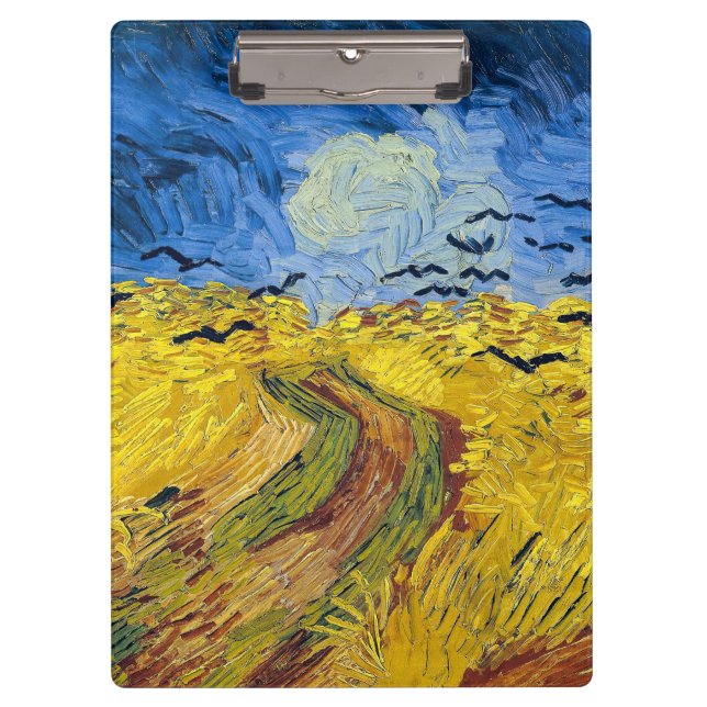 Vincent van Gogh - Wheatfield with Crows Clipboard (Front)
