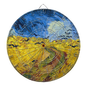 Vincent van Gogh - Wheatfield with Crows Dartboard