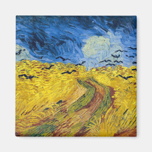 Vincent van Gogh - Wheatfield with Crows Magnet