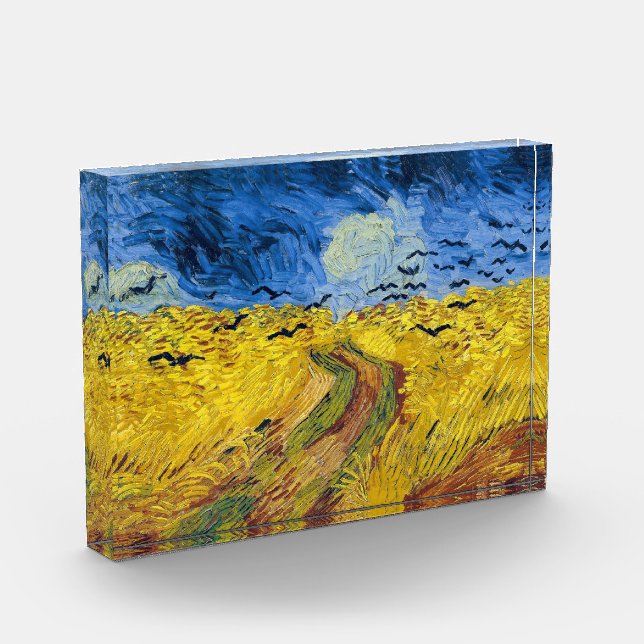 Vincent van Gogh - Wheatfield with Crows Photo Block (Left)