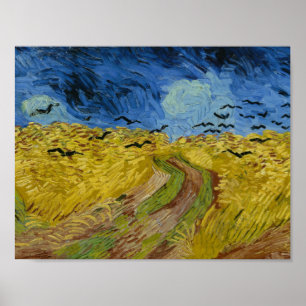 Vincent van Gogh - Wheatfield with Crows Poster