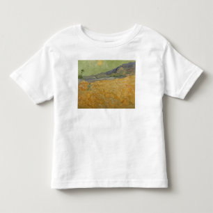 Vincent van Gogh Wheatfield with Reaper, 1889 Toddler T-Shirt