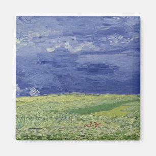 Vincent van Gogh Wheatfields under Thundercloud Magnet