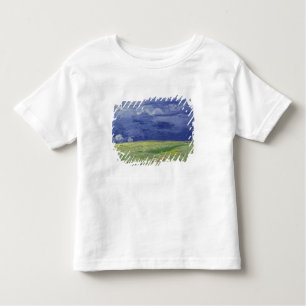 Vincent van Gogh   Wheatfields under Thundercloud Toddler T-Shirt